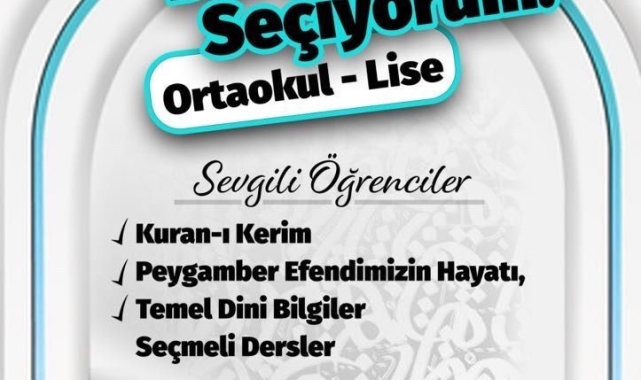 Eğitime Destek Platformu'ndan gençlere seçmeli ders hatırlatması