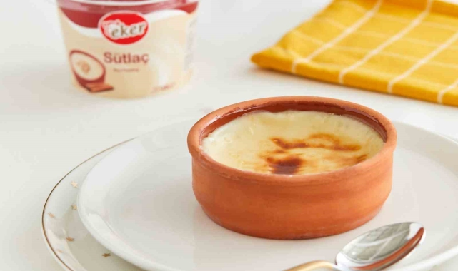 Eker, sütlü tatlılarını Ramazan ayında tüketicilere sunuyor