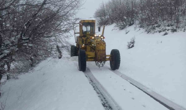 Elazığ'da 54 köy yolu ulaşıma kapandı