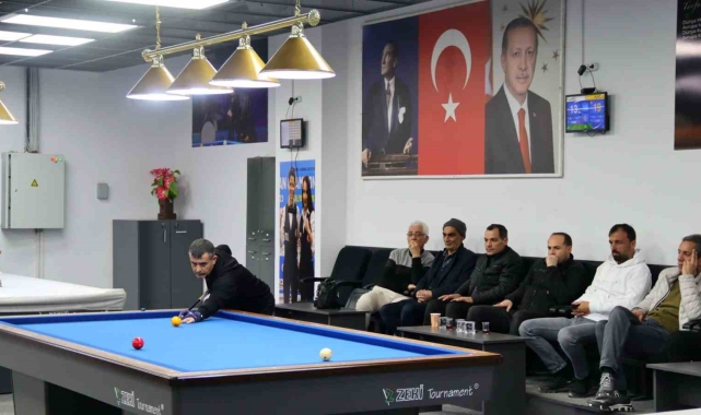Elazığ'da bilardo şampiyonası sona erdi