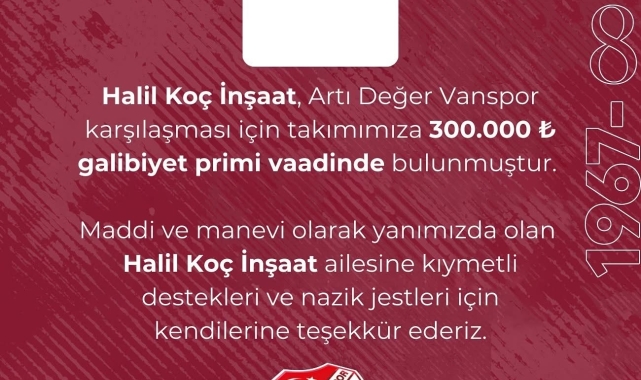 Elazığspor'a prim dopingi