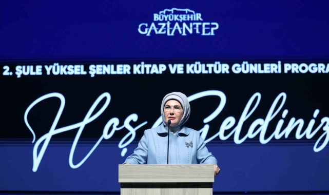 Emine Erdoğan, 2. Şule Yüksel Şenler Kitap ve Kültür Günleri Programı'nda konuştu