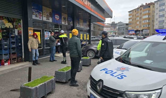 Ereğli'de market ve mağazalara trafik denetimi; cezai işlem uygulandı