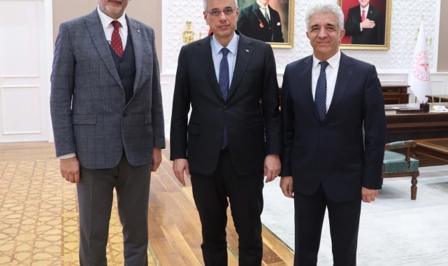 Eroğlu'ndan Bakan Memişoğlu'na ziyaret