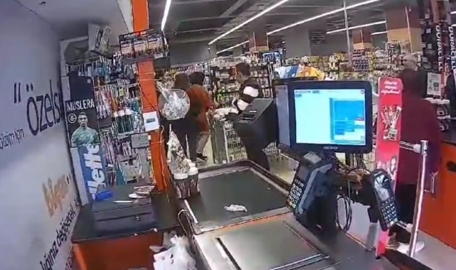 Esenyurt'ta işten çıkarılan market çalışanı ortalığı bir birine kattı