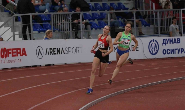 Eskişehirli atletizm sporcusu Sırbistan'dan 3'üncülükle döndü