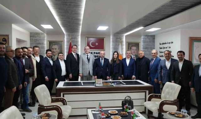 ESO heyetinden İl Başkanı Albayrak'a hayırlı olsun ziyareti