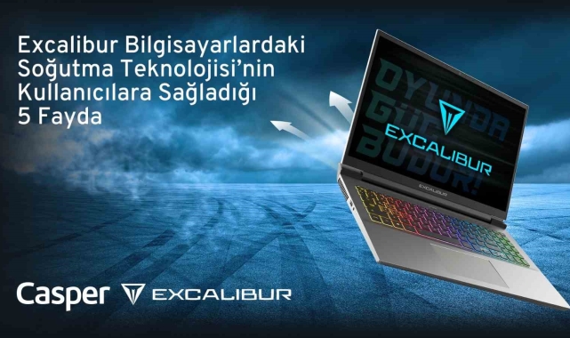 Excalibur bilgisayarlardaki 'Akıllı Turbo Termal Soğutma Teknolojisi' birçok fayda sağlıyor