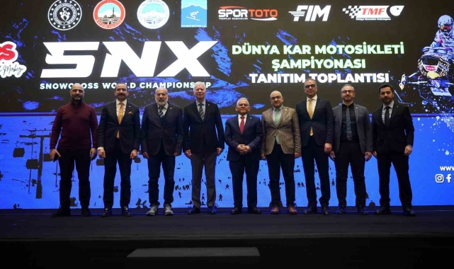 FIM Dünya Kar Motosikleti Şampiyonası tanıtım toplantısı gerçekleştirildi