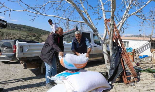 Gaziantep Büyükşehir, afetzede çiftçiye 6 Şubat sonrası umut oldu
