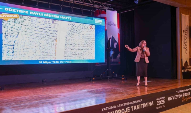 Gaziantep'te 2025 yılında hayata geçirilecek 65 projenin tanıtımı yapıldı