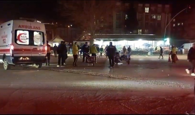 Gaziantep'te motosikletler çarpıştı: 2 yaralı