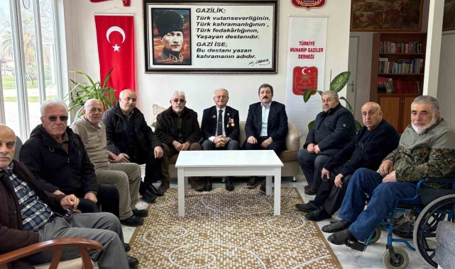Gazilerden Vali Tavlı'ya hayır duası