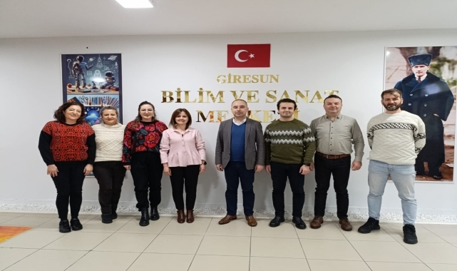 Giresun Bilim ve Sanat Merkezi'nin projesine AB'den hibe desteği