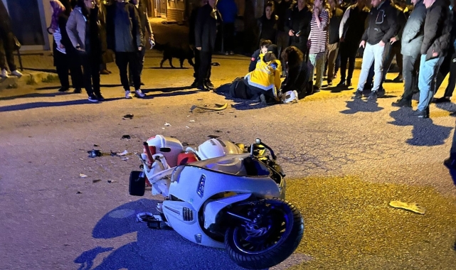 Gönen'de kaza: Motosiklet sürücüsü yaralandı, otomobil sürücüsü kaçtı