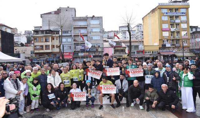 Görele'de halk koşusu düzenlendi