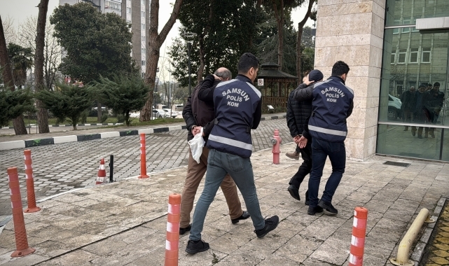 GÜNCELLEME 2- Samsun'da "usulsüz sağlık raporu" operasyonunda yakalanan 2 zanlıya ev hapsi