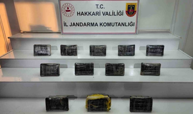 Hakkari jandarmadan zehir tacirlerine darbe