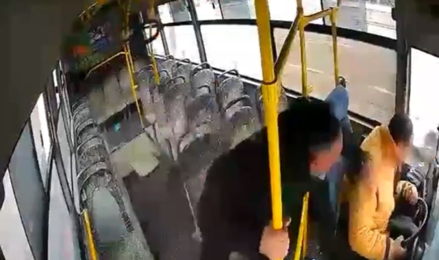 Halk otobüsünde korku dolu anları yaşanmıştı: Şoförün şekeri ve tansiyonu düşmüş