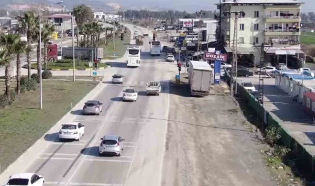 Hatay'da dron destekli trafik denetiminde 176 araç kontrol edildi