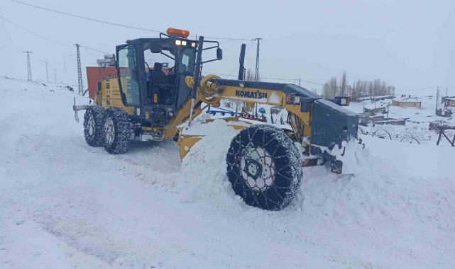 Iğdır'da 75 köy yolu ulaşıma kapandı