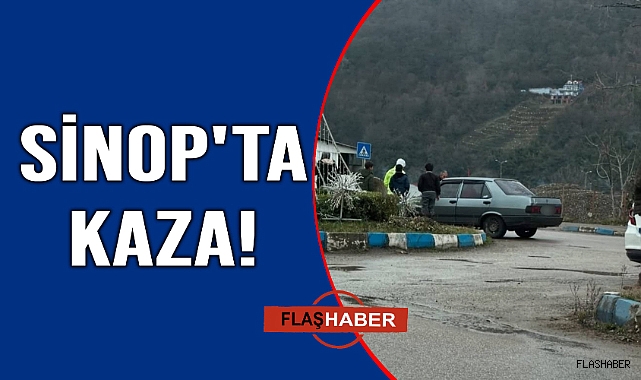 İki araç kavşakta çarpıştı