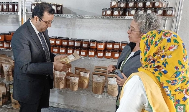 İl Tarım ve Orman Müdürü Ergün Demirhan, Ayvacık'ta incelemelerde bulundu
