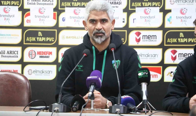 İsmet Taşdemir: &quot;İnşallah bir sonraki maçta telafi edip yolumuza devam ederiz&quot;