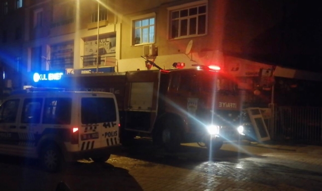 Isparta'da 4 katlı binada çıkan baca yangını itfaiye ekiplerince söndürüldü