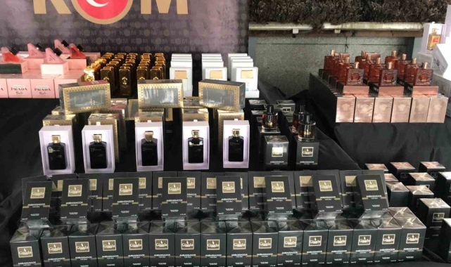 İstanbul'da sahte parfüm operasyonu: 167 bin 924 şişe ürün ele geçirildi