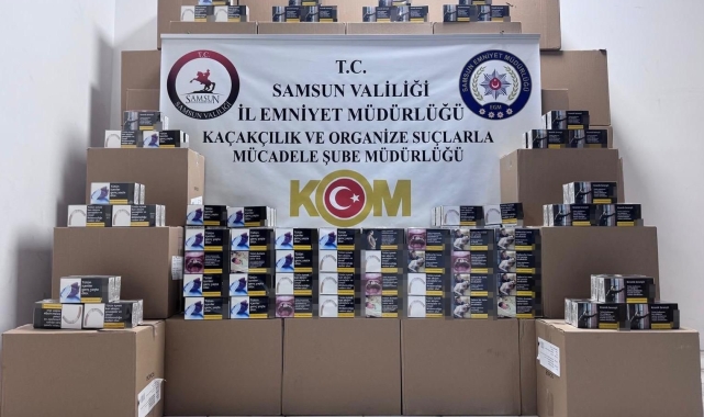 Kaçakçılara gece baskını: 500 bin TL'lik yasa dışı ürün ele geçirildi