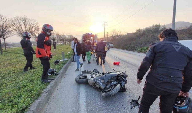Kadın Motosiklet Kulübü Başkanı kazada ağır yaralandı