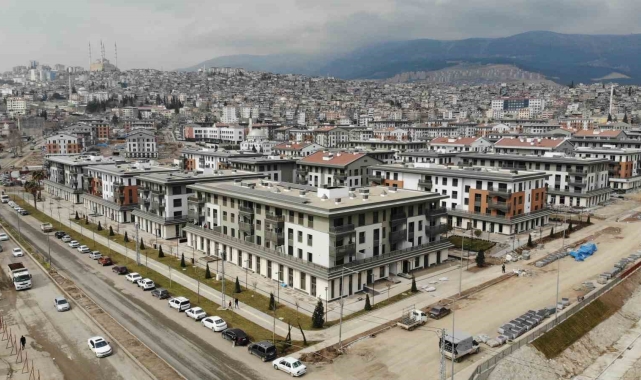 Kahramanmaraş şehir merkezinde yeniden inşa süreci