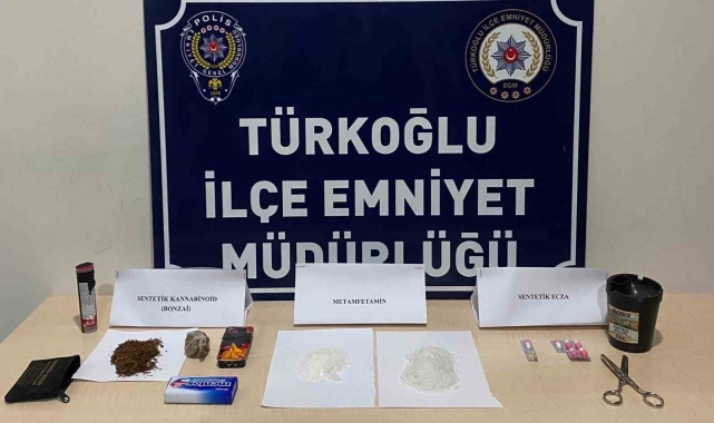 Kahramanmaraş'ta uyuşturucuya 3 tutuklama