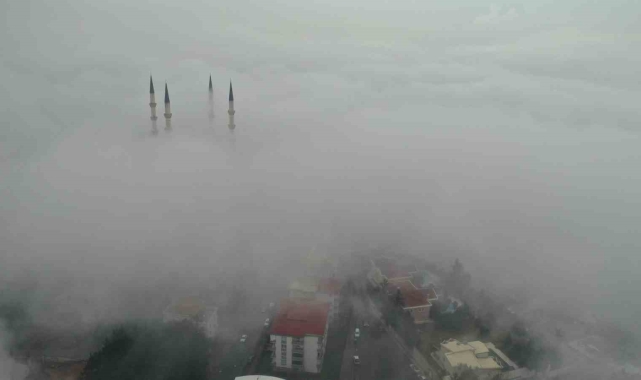 Kahramanmaraş'ta yoğun sis etkili oldu