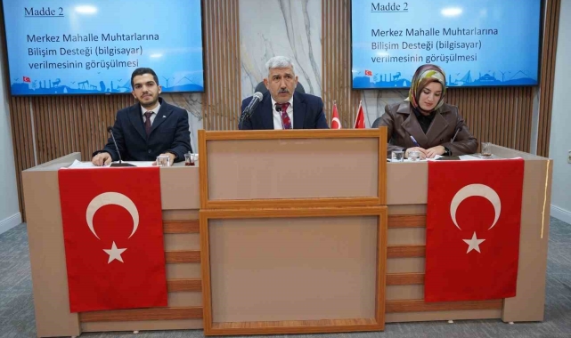 Kahta Belediye Meclisi, deprem ve Filistin konusunda önemli kararlar aldı