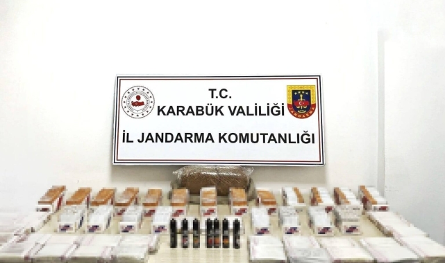 Karabük'te kaçak tütün operasyonu