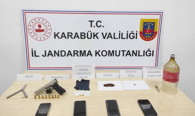 Karabük'te uyuşturucu operasyonlarında 6 kişi yakalandı