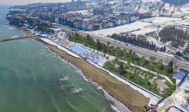 Karadeniz Bölgesi'nin en büyük aquaparkı hizmete giriyor