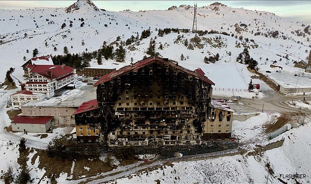 Kartalkaya'daki otel yangınına ilişkin soruşturmada 2 şüpheli gözaltına alındı