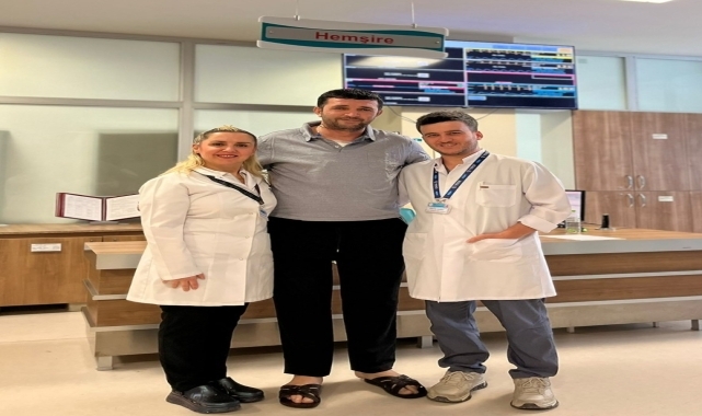 Kastamonu'dan geçtiği sırada aort damarı yırtılan Azerbaycanlı tır şoförü ameliyat edildi