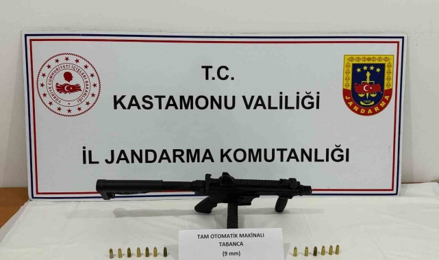 Kastamonu'da ruhsatsız silah operasyonları: 1 tutuklama