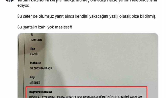 Kaymakam Aydın: "Bu şantajın izahı yok"