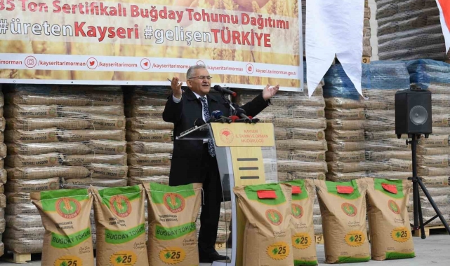 Kayseri Büyükşehir Belediyesi&#039;nden tarımsal üreticiye 783 milyon TL&#039;lik dev destek