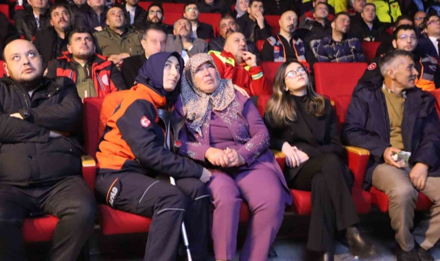 Kayseri'deki anma programında duygusal anlar