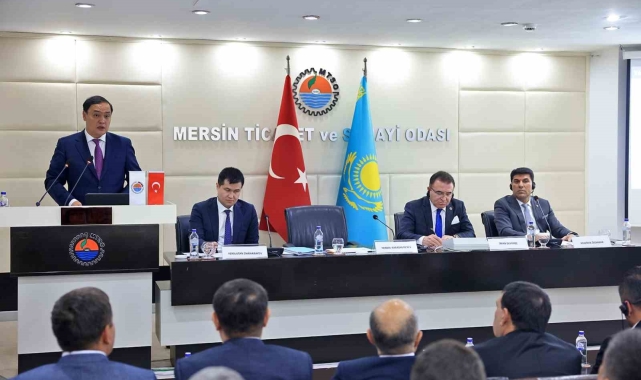 Kazakistan, Mersinli yatırımcılara önemli fırsatlar sunuyor