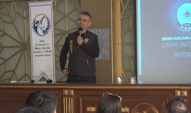 Kilis'te öğretmenlere siber güvenlik semineri düzenlendi