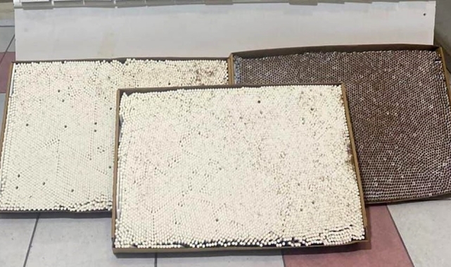Kırıkkale'de 46 bin 700 kaçak makaron ele geçirildi