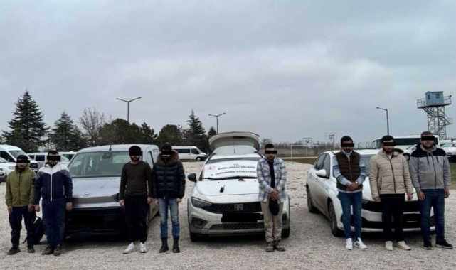 Kırklareli'nde 66 kaçak göçmen yakalandı