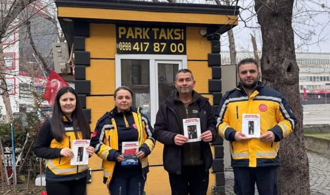 Kırklareli'nde "Fermuar sistemi ile yaşama yol ver" kampanyası